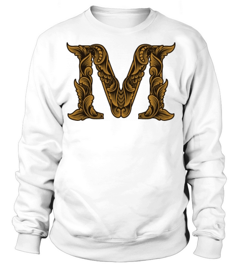 Letter M Sweatshirt Unisex