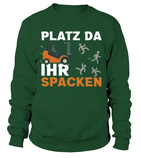 Space Funny Forklift Driver Quotes Operator Truck Sweatshirt Unisex