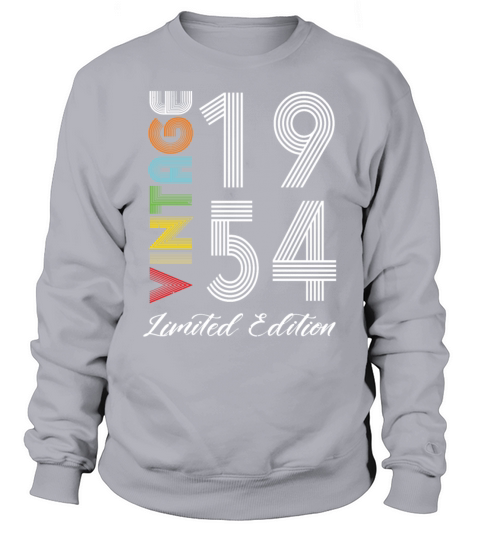 Vintage 1954 Vintage Birthday Retro Vintage Sweatshirt Unisex