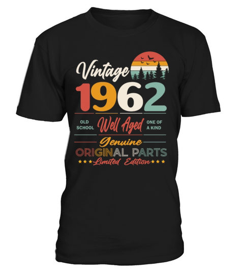 1962 Original vintage vintage retro birthday T-Shirt Unisex