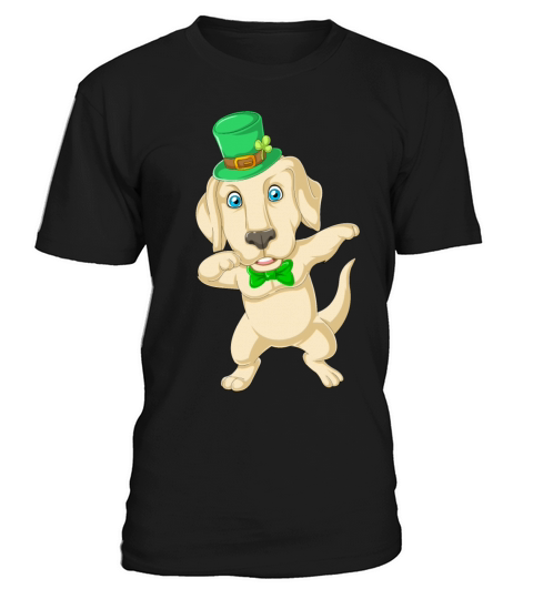 dabbing labrador st patricks day T-Shirt Unisex