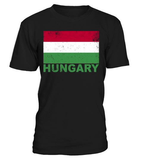 Hungary Flag Vintage Hungarian Origin Nationality T-Shirt Unisex