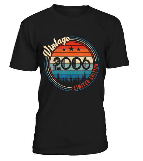 Vintage 2006 16th Year Old Birthday Gifts T-Shirt Unisex