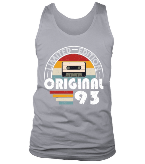 30th birthday vintage 1993 original 1993 Tank Top Unisex