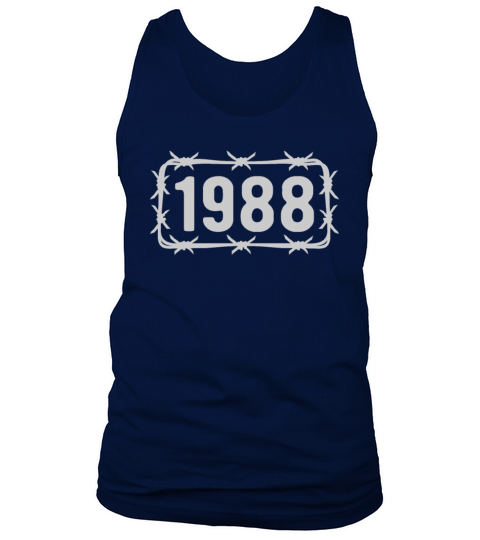 Birthday Vintage 1988 Barbed Wire Tank Top Unisex