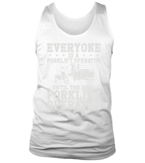 Certified Forklift Truck Operator Tank Top Unisex