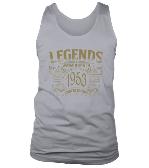 Legends were born in 1953 vintage birthday design Tank Top Unisex