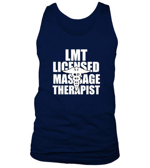 LMT Licensed Massage Therapist Chiropractor Tank Top Unisex