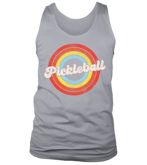 Pickleball Retro Vintage Tank Top Unisex