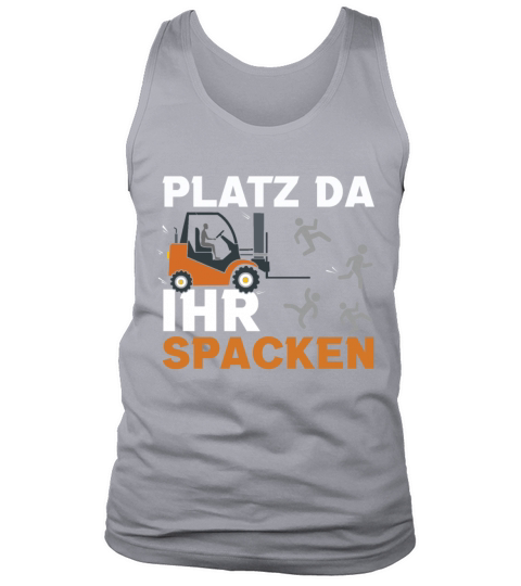 Space Funny Forklift Driver Quotes Operator Truck Tank Top Unisex