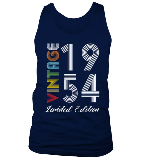 Vintage 1954 Vintage Birthday Retro Vintage Tank Top Unisex