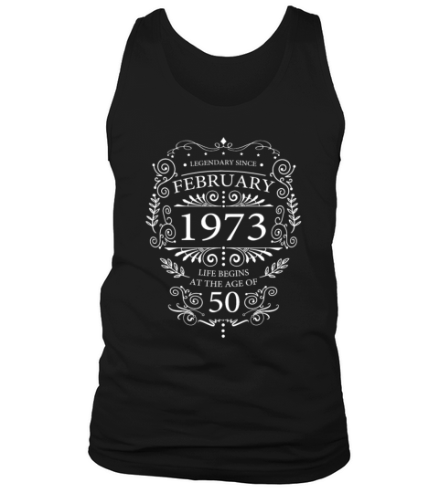 vintage 1973 birthday sayings vintage Tank Top Unisex