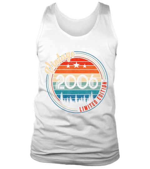 Vintage 2006 16th Year Old Birthday Gifts Tank Top Unisex