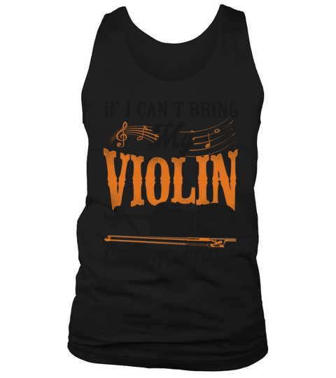 Violin Violinist Vintage If I Tank Top Unisex