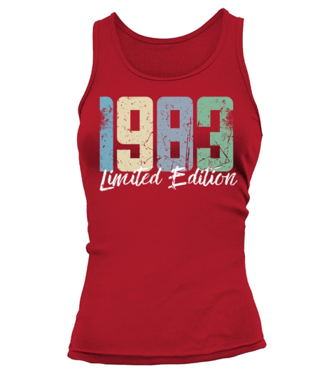 40 Years Vintage 1983 Retro 40th Birthday Tank top Woman