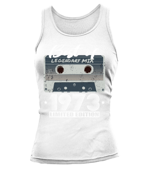 50th birthday vintage 1973 best of 1973 Tank top Woman