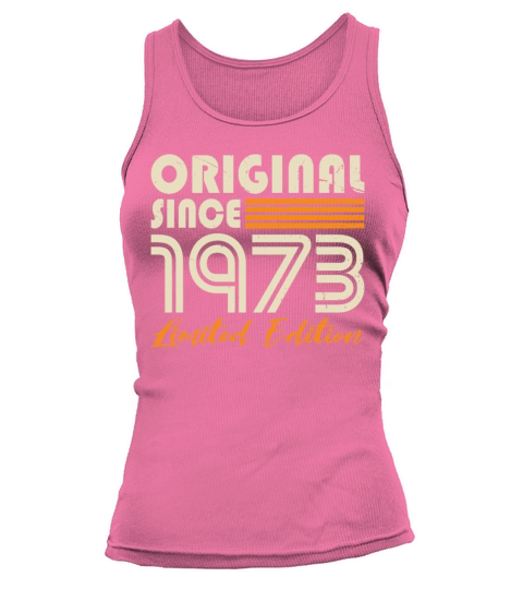 50th birthday vintage 1973 original since 1973 Tank top Woman