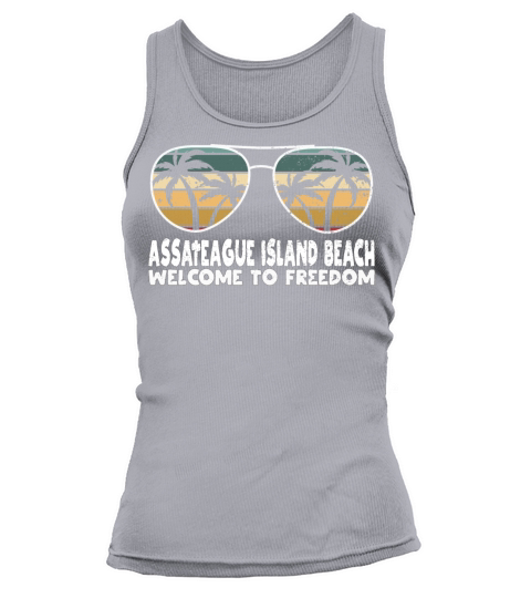 Assateague Island Beach Welcome to Freedom Vacatio Tank top Woman