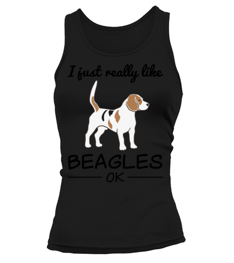 Beagle Dog Funny Quote Dog Lover Gift Tank top Woman