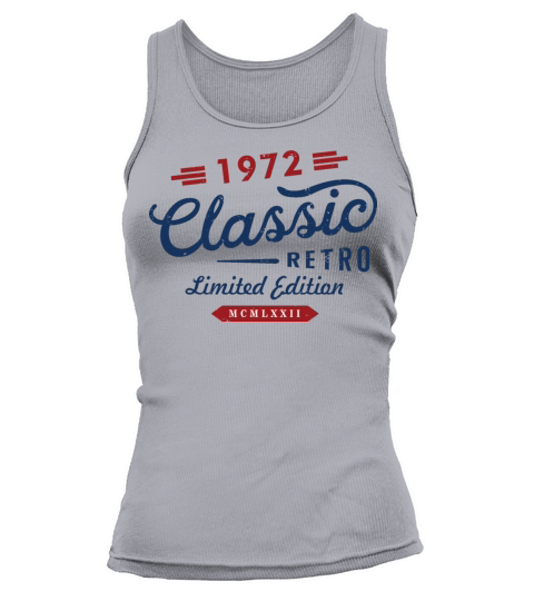 Classic Retro 1972 Limited Edition Tank top Woman