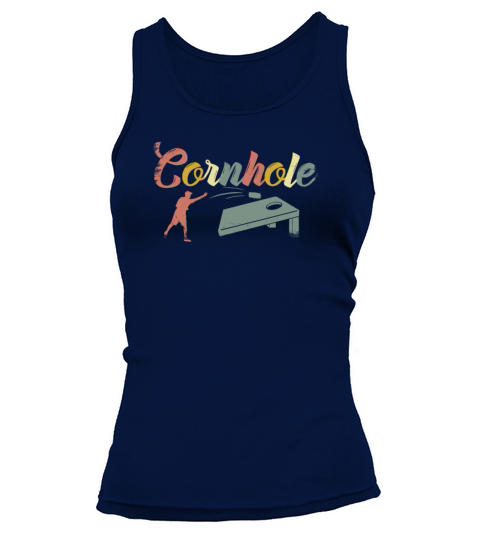 Cornhole Retro Vintage Player Tank top Woman