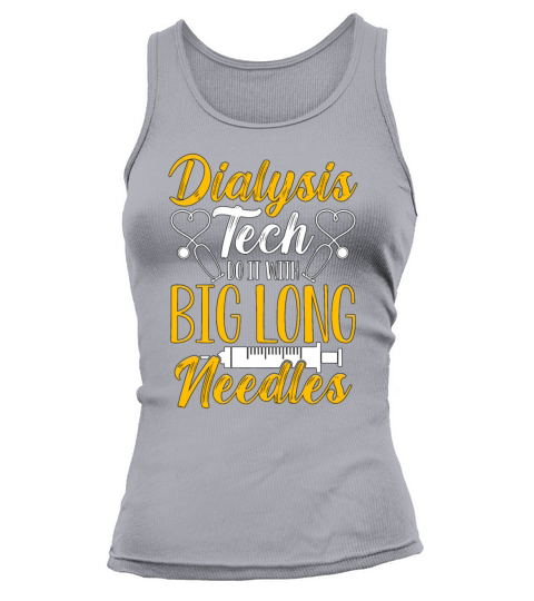 Dialysis Technician Dialysis Tech Nephrology Nurse Tank top Woman