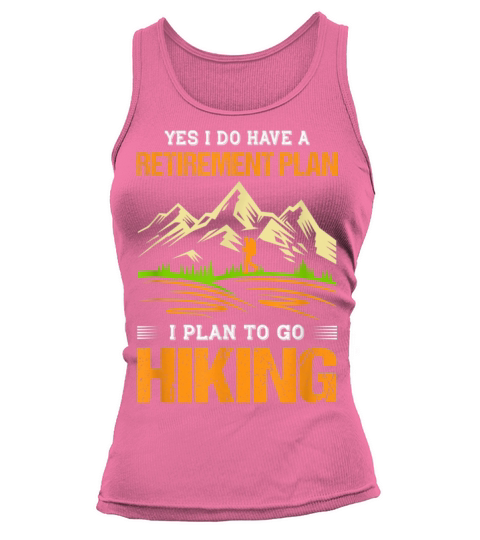 Hiker Vintage Camping Sunset Tank top Woman