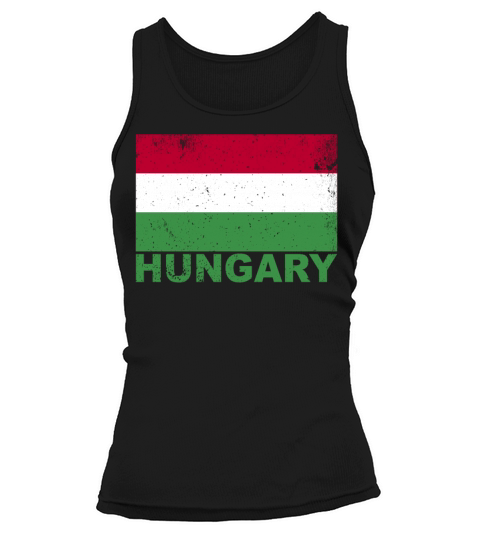 Hungary Flag Vintage Hungarian Origin Nationality Tank top Woman