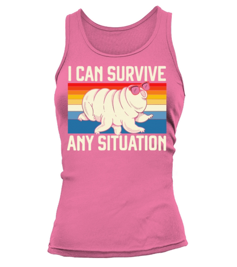 I Can Survive Any Situation Water Bear Tardigrade Tank top Woman