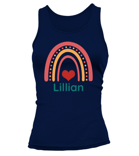 Lillian Vintage Boho Rainbow Tank top Woman