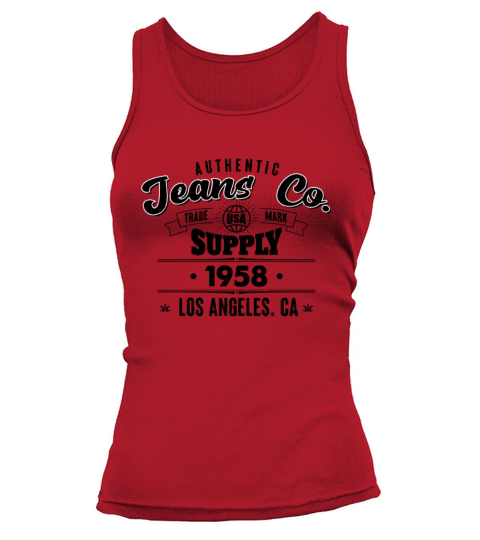 Los Angeles California Republic 1958 Vintage Tank top Woman