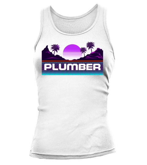 Plumbing Plumber 80s 90s Retro Tank top Woman