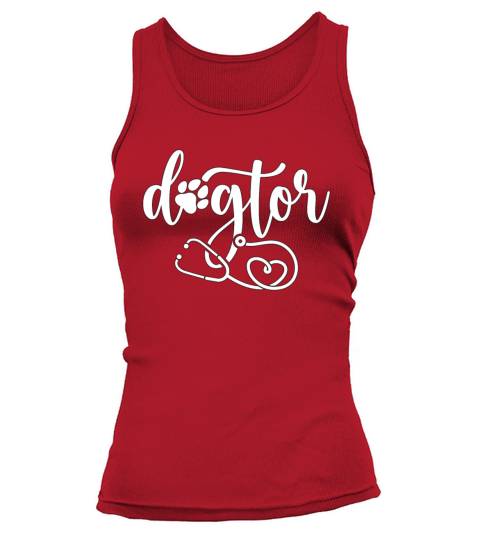 Veterinary Dogtor Vet Tech Pet Doctor Veterinarian Tank top Woman