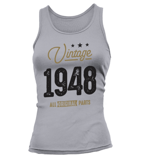 Vintage 1948 74th Birthday Tank top Woman