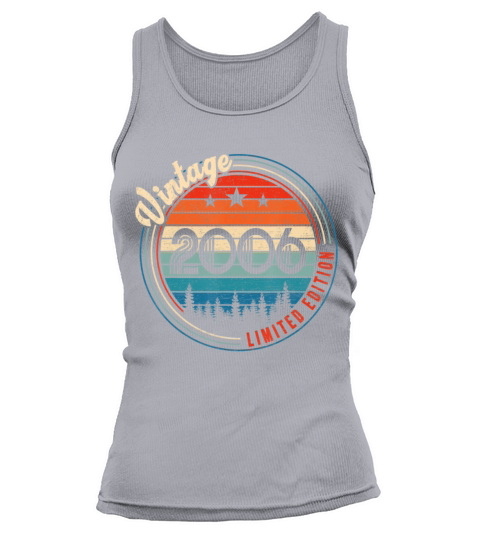 Vintage 2006 16th Year Old Birthday Gifts Tank top Woman