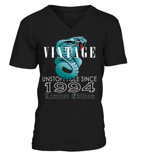 1994 Vintage 29 Year Limited Edition V-Neck T-shirt