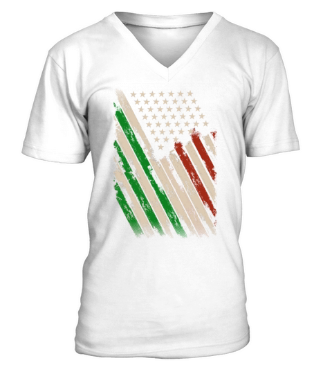 American Grown Irish Roots Design Ireland Patricks V-Neck T-shirt