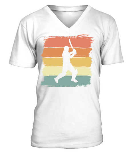 Cricket retro vintage V-Neck T-shirt