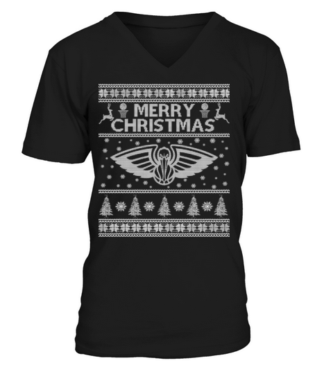 New orleens - Christmas awesome basketball sweater V-Neck T-shirt