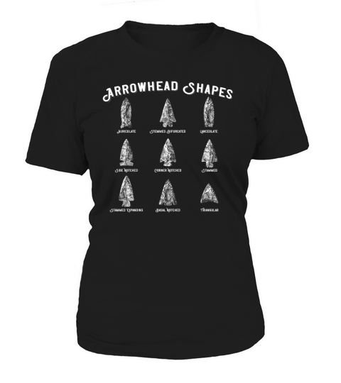 Arrowhead Shapes Collecting Vintage Look Gifts Women's T-Shirt