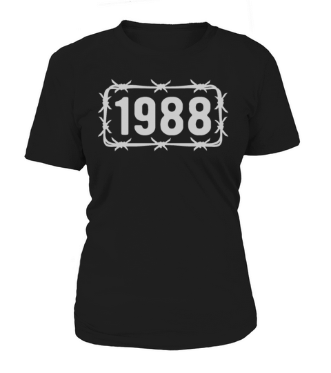 Birthday Vintage 1988 Barbed Wire Women's T-Shirt