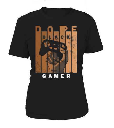 Black Gamer Black histroy month design For Gaming Women's T-Shirt