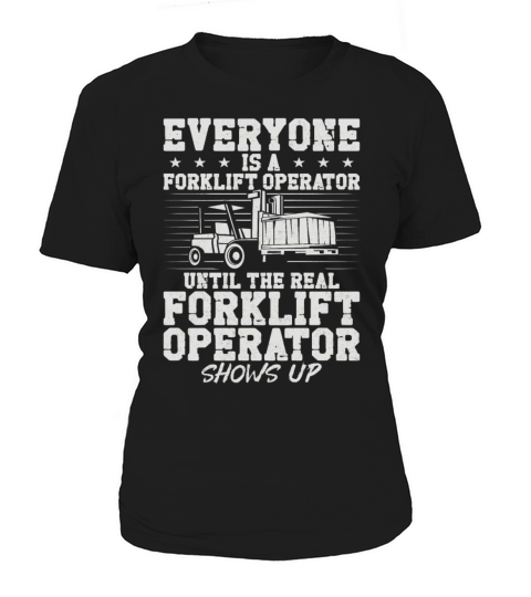 Certified Forklift Truck Operator Women's T-Shirt