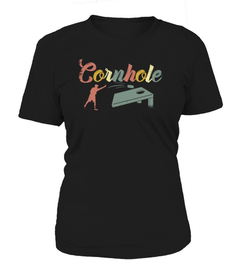 Cornhole Retro Vintage Player Women's T-Shirt