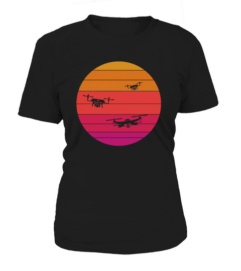 Drone Retro Vintage Women's T-Shirt