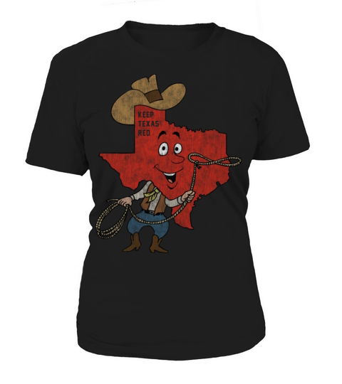 Keep Texas Red Vintage Distressed Women's T-Shirt