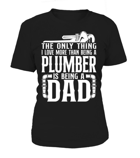 Plumbing Plumber Dad Vintage The Women's T-Shirt