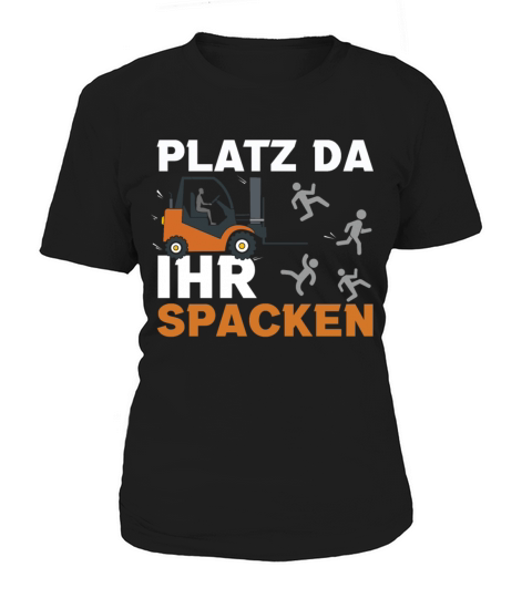 Space Funny Forklift Driver Quotes Operator Truck Women's T-Shirt