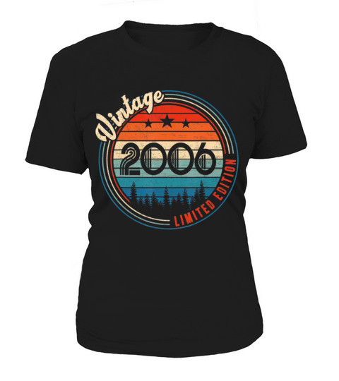 Vintage 2006 16th Year Old Birthday Gifts Women's T-Shirt