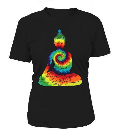 Vintage Tie Dye Buddha For Buddism Beliver Women's T-Shirt